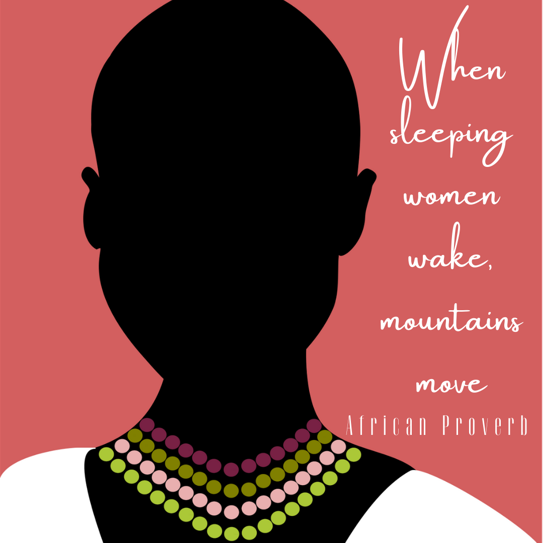 African Proverb Wall or Desk Art - A3